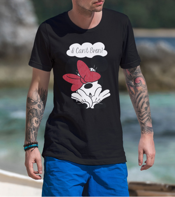 Minnie Mouse I Can't Even Disney Iconic Expression T-Shirt