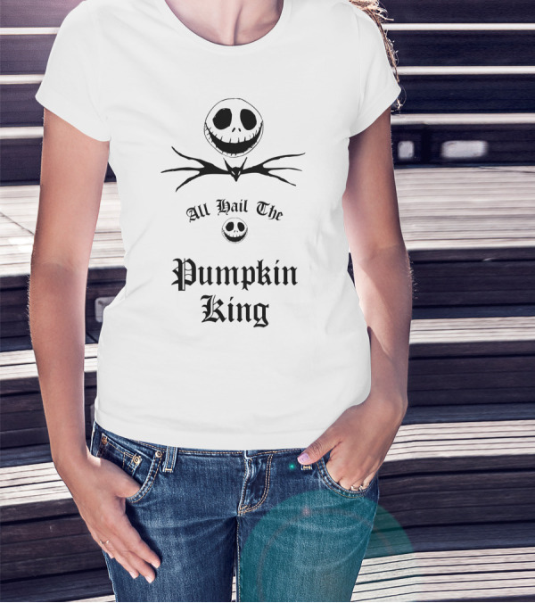 Disney The Nightmare Before Christmas All Hail The Pumpkin King T-Shirt