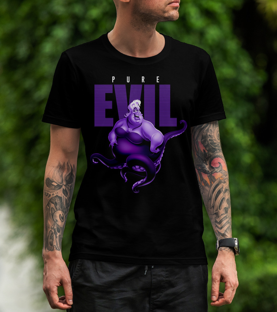 Disney Ursula Pure Evil Villainous Iconic T-Shirt