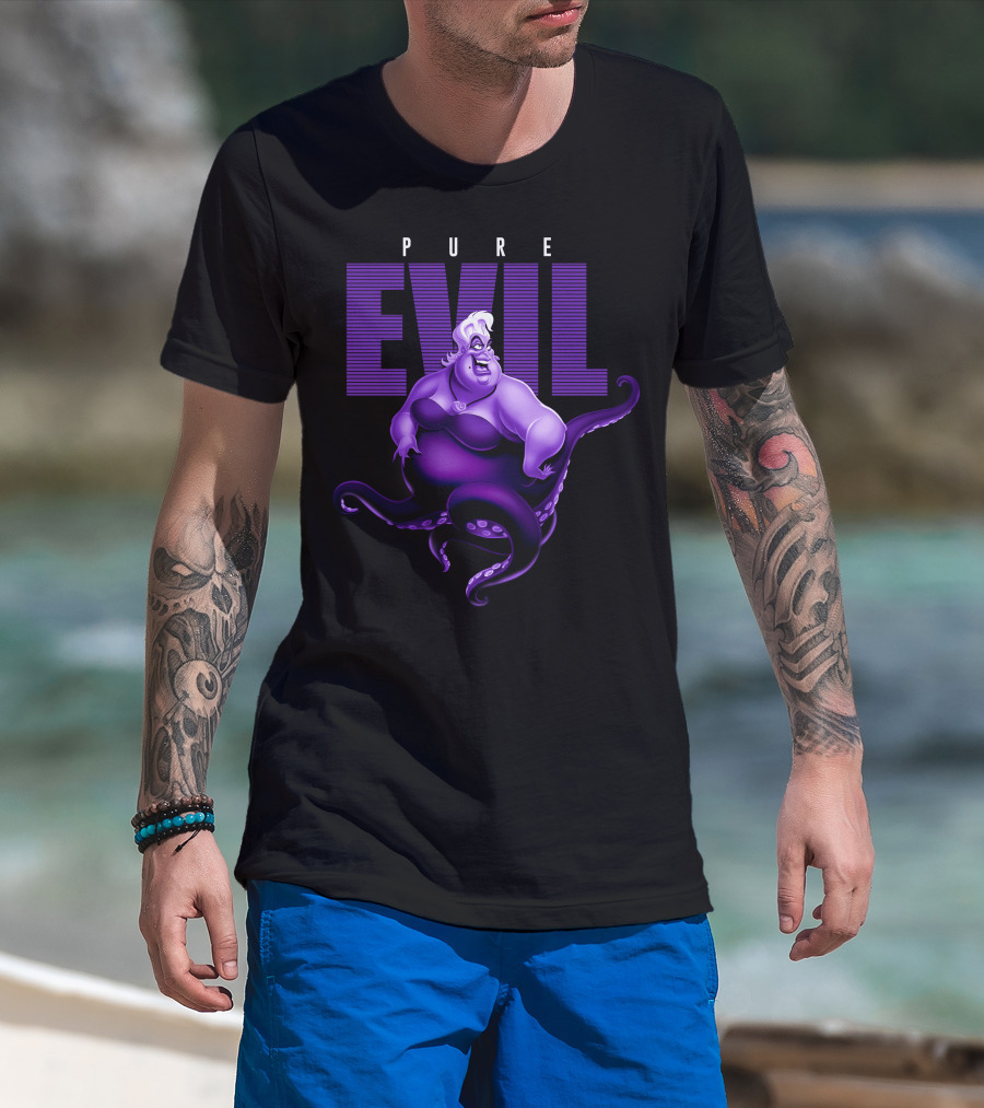 Disney Ursula Pure Evil Villainous Iconic T-Shirt
