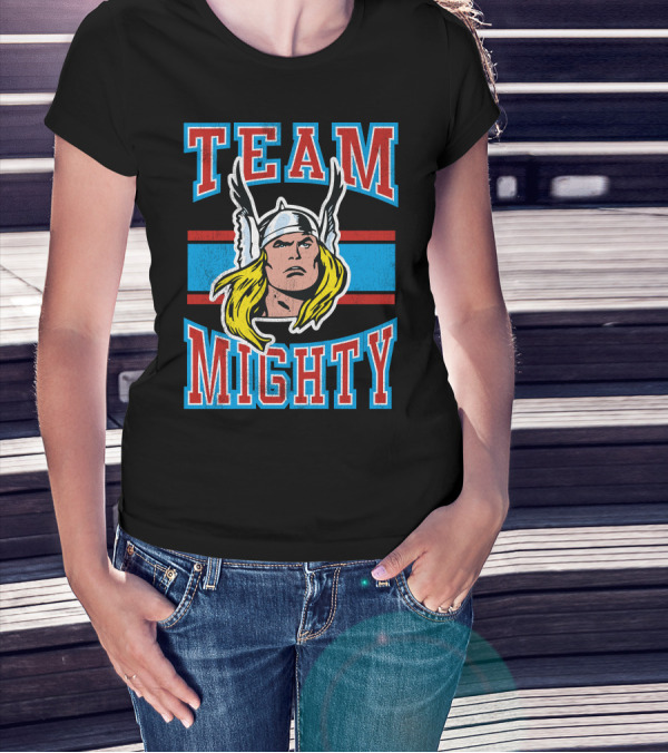 Team Mighty Thor Marvel Classic T-Shirt