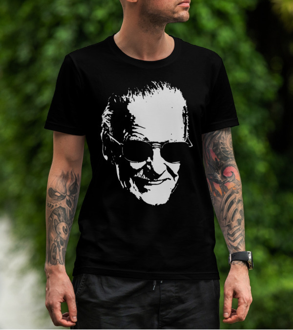 Stan Lee Iconic Silhouette Image T-Shirt