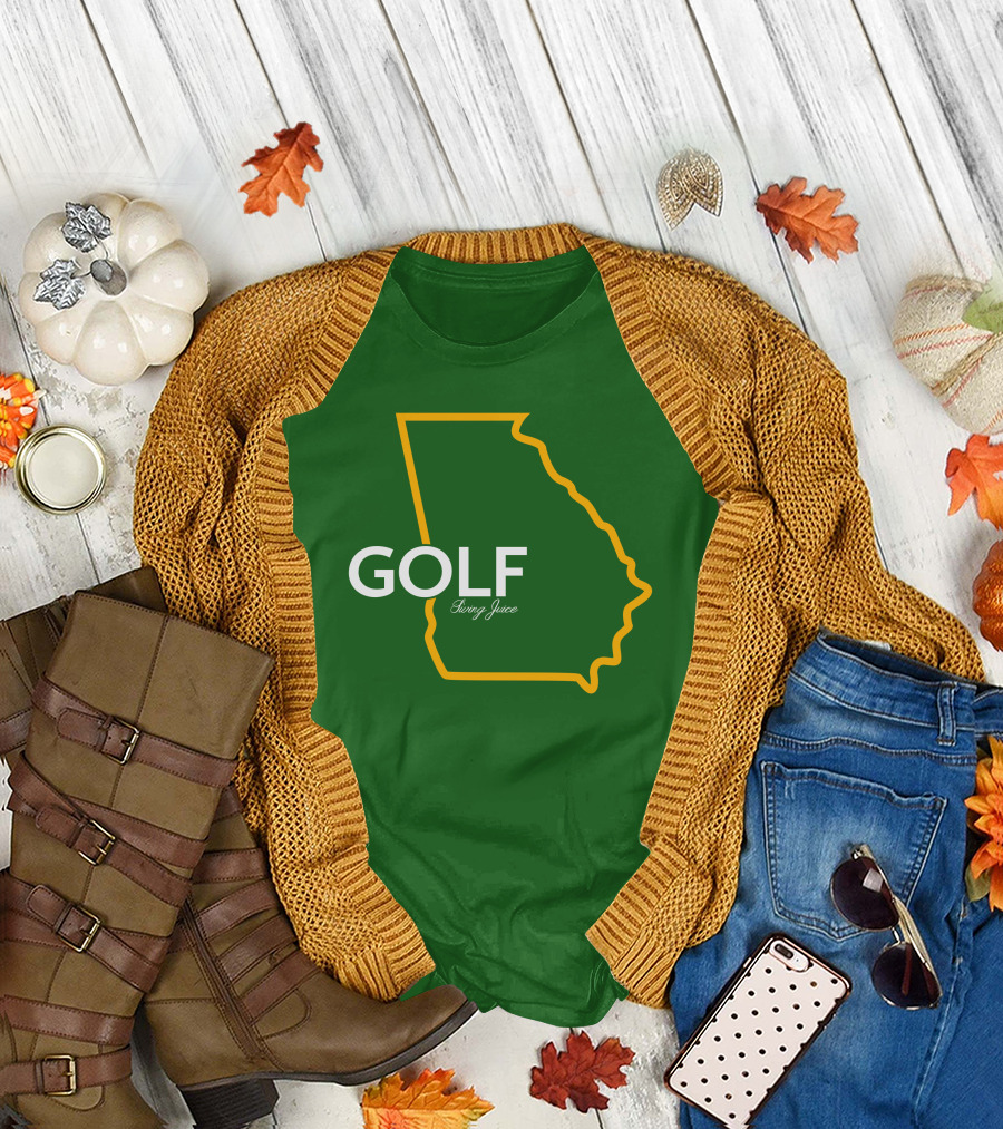 GOLF Swing Juice Georgia Outline T-Shirt