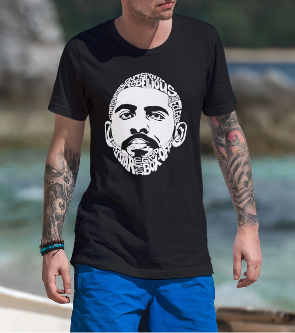 Kyrie Irving NBA Basketball Controversial Outspoken Rebellious T-Shirt