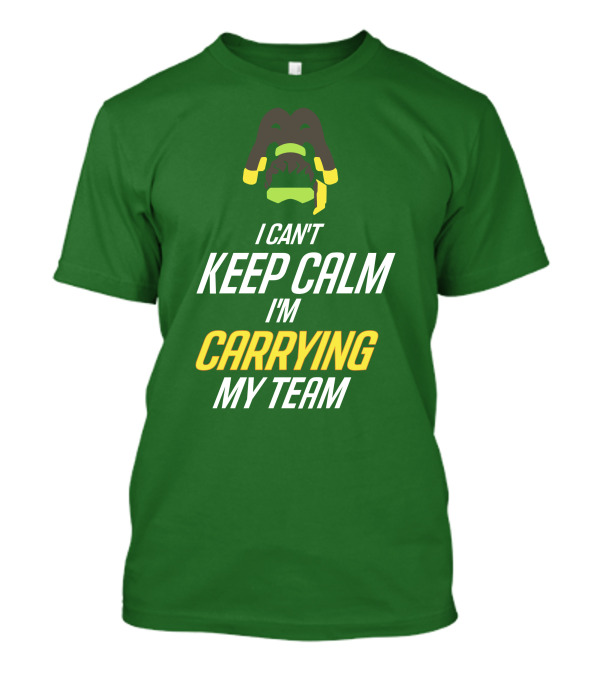 I Can't Keep Calm I'm Carrying My Team Gaming Headset Avatar T-Shirt