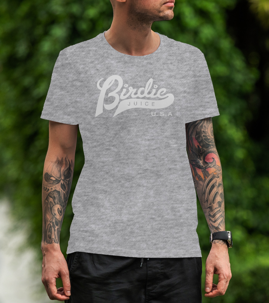 Golf Shop Birdie Juice USA Vintage Eagle Stars Golfing T-Shirt