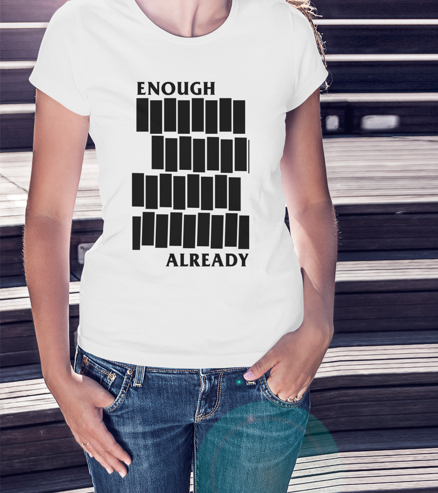 Enough Already Bomb The Music Industry Asian Man Records Merch T-Shirt