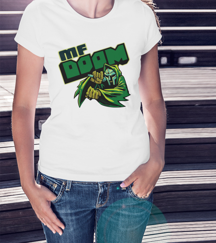 MF Doom Merch Anti Hero Iconic Masked Rapper T-Shirt