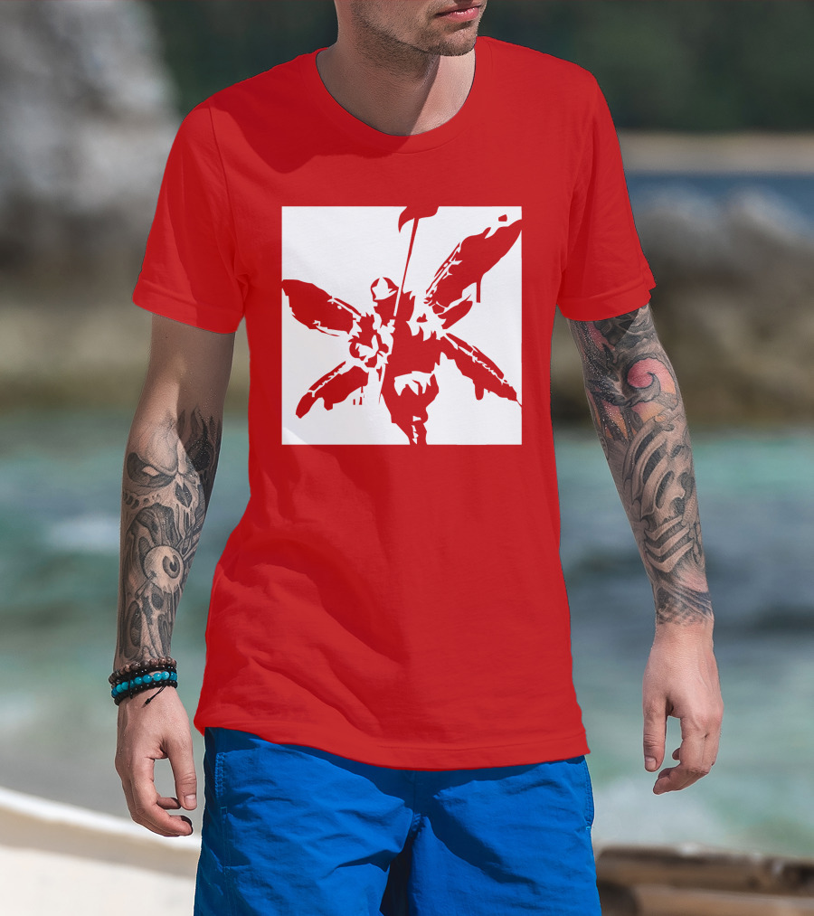 Linkin Park Square Street Soldier Winged Icon Merch T-Shirt