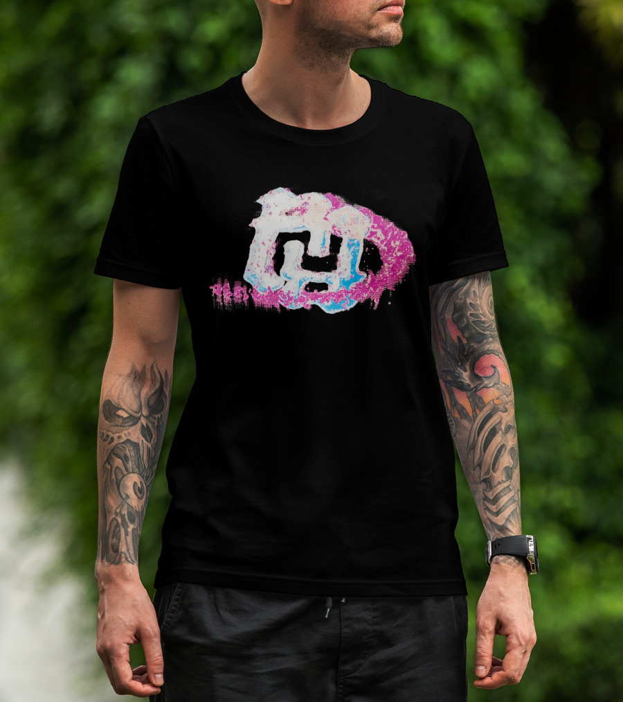 RR ON ICE Frozen Abstract T-Shirt