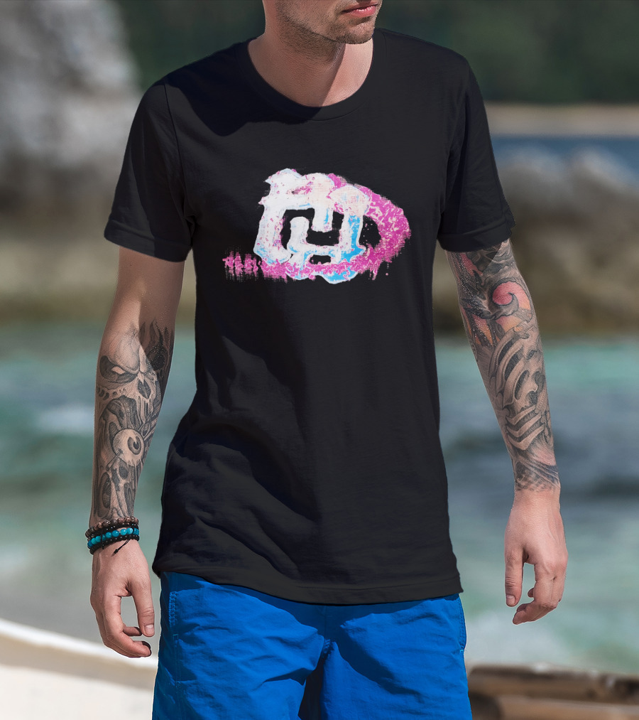 RR ON ICE Frozen Abstract T-Shirt