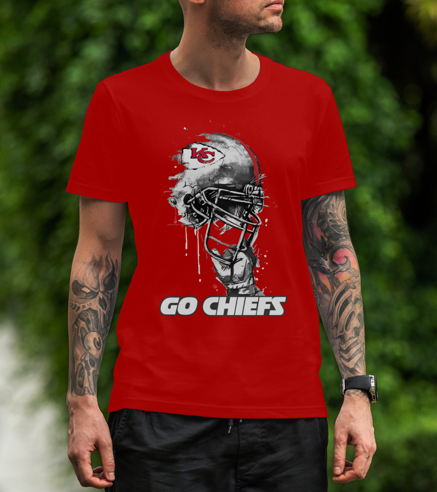 Go Chiefs Kc Helmet T-Shirt