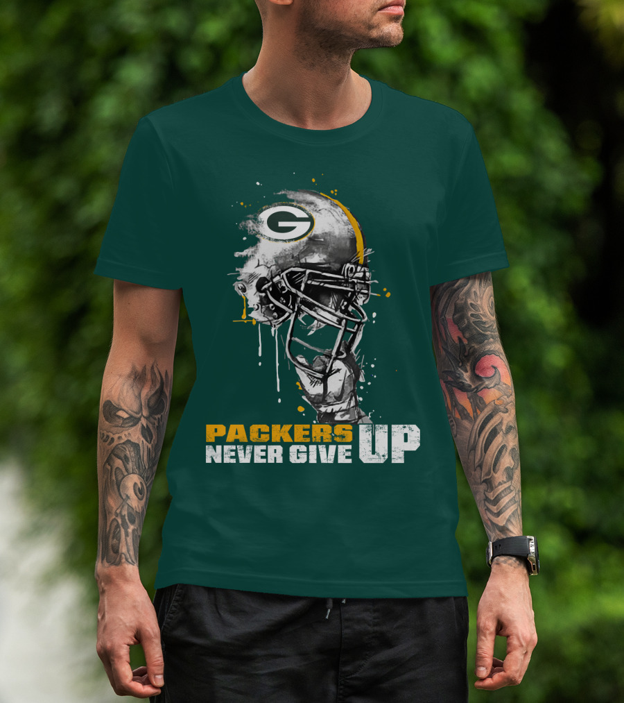 Packers Never Give Up T-Shirt