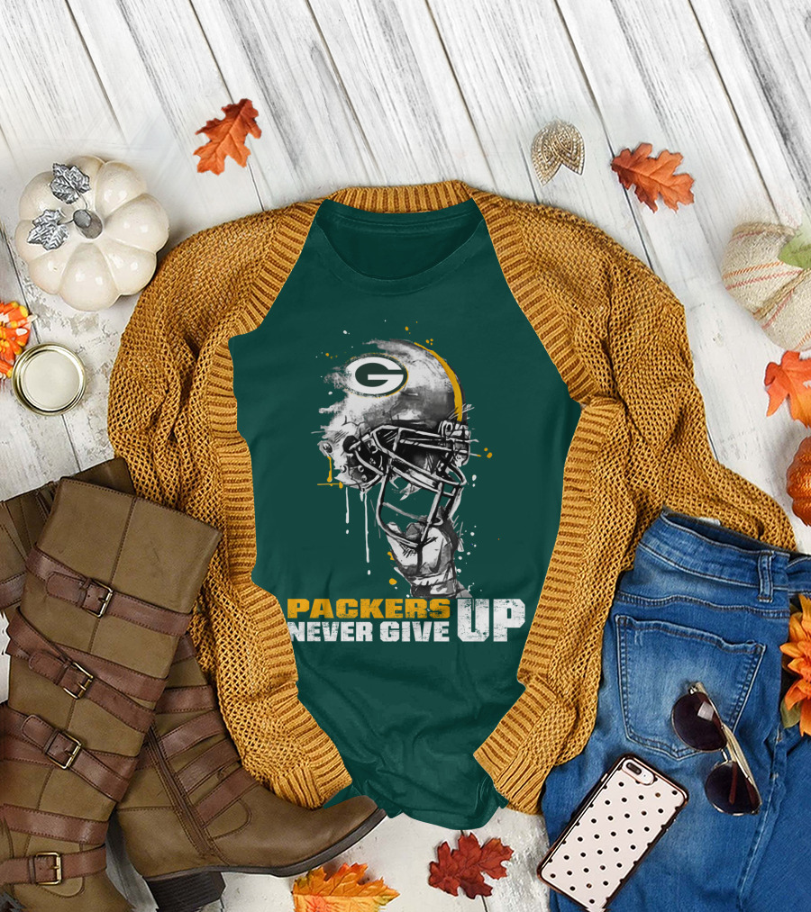 Packers Never Give Up T-Shirt