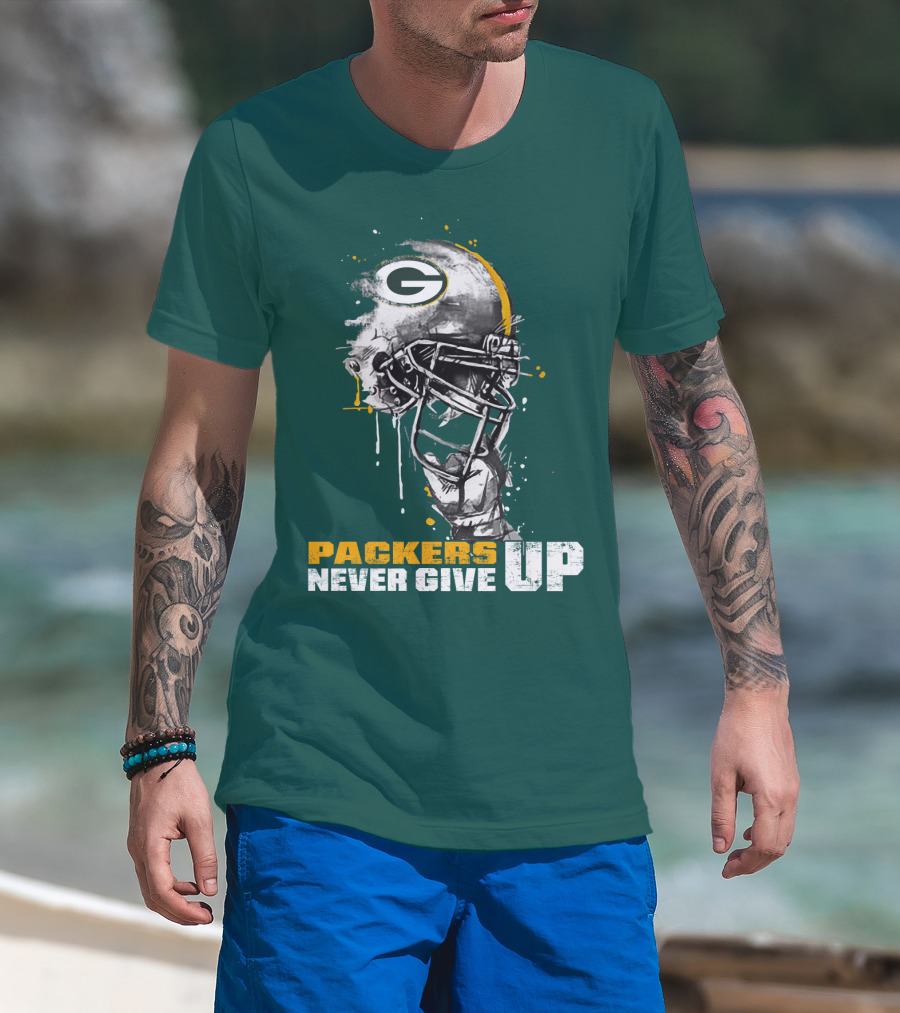 Packers Never Give Up T-Shirt