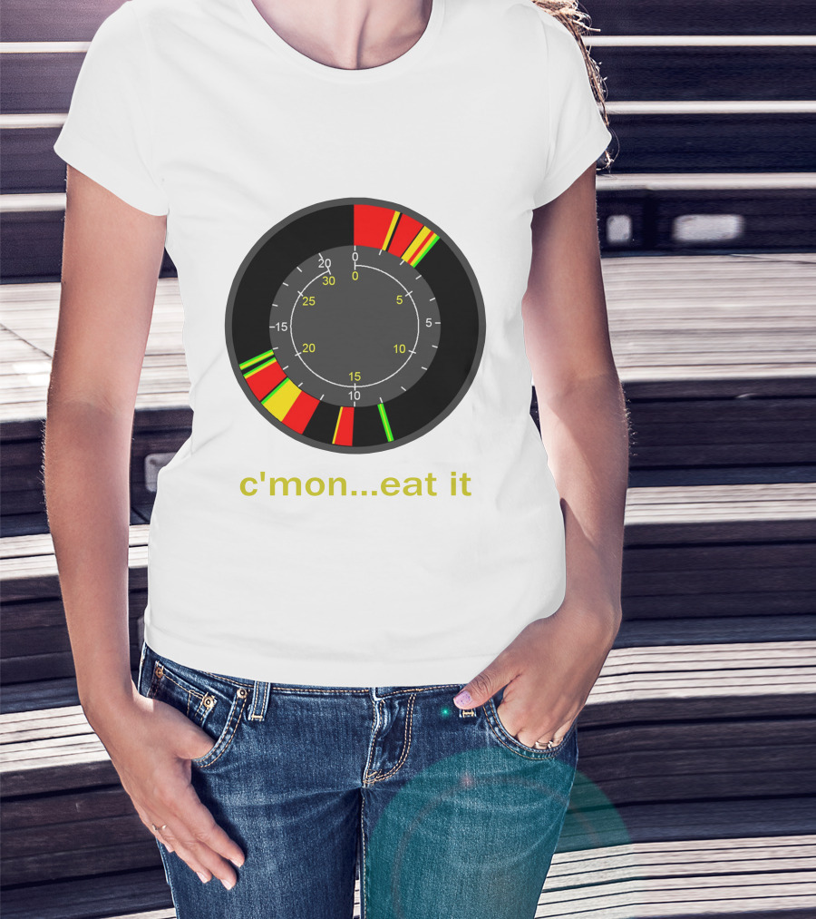 C'MON EAT IT Speedometer T-Shirt