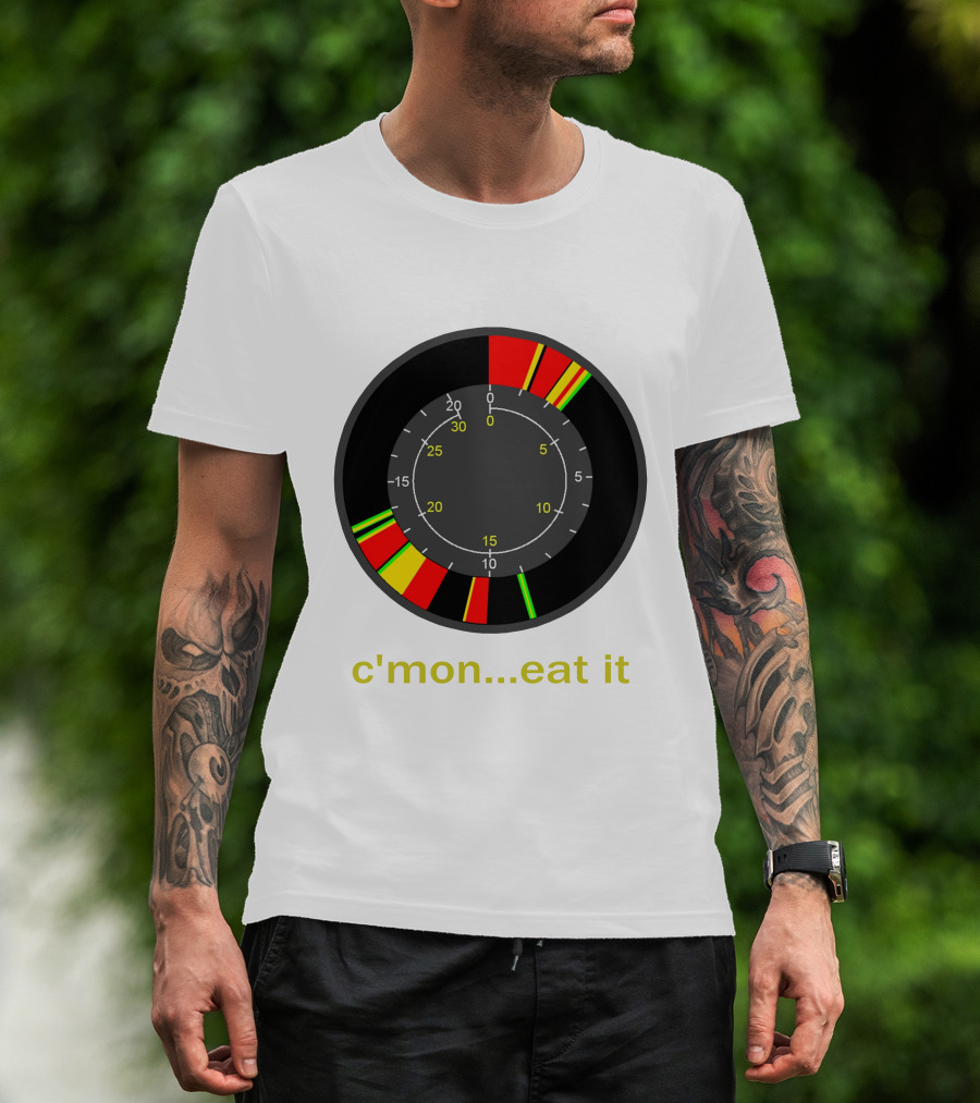 C'MON EAT IT Speedometer T-Shirt