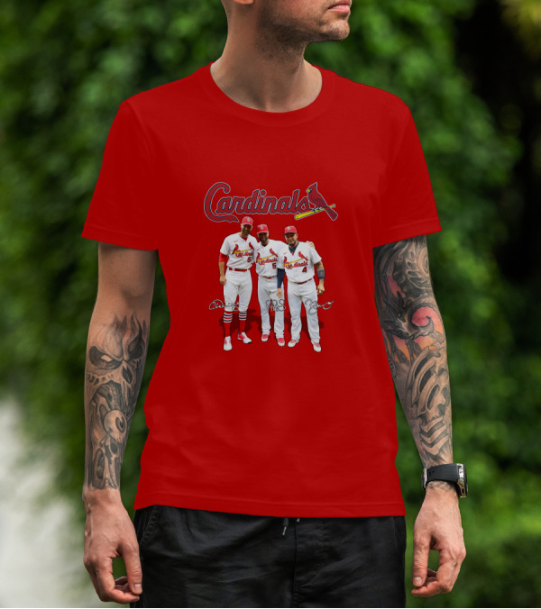 CARDINALS BASEBALL LEGENDS RED T-Shirt
