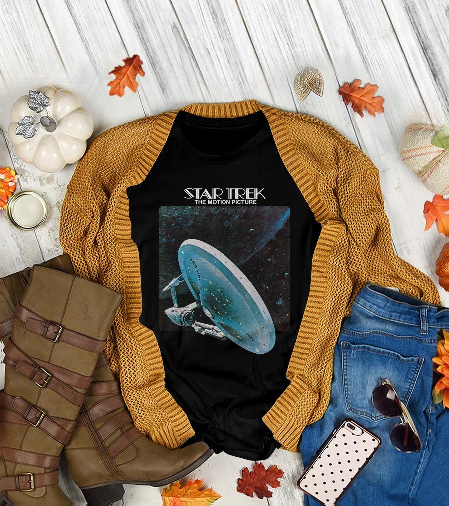 Star Trek The Motion Picture Enterprise Space Scene T-Shirt