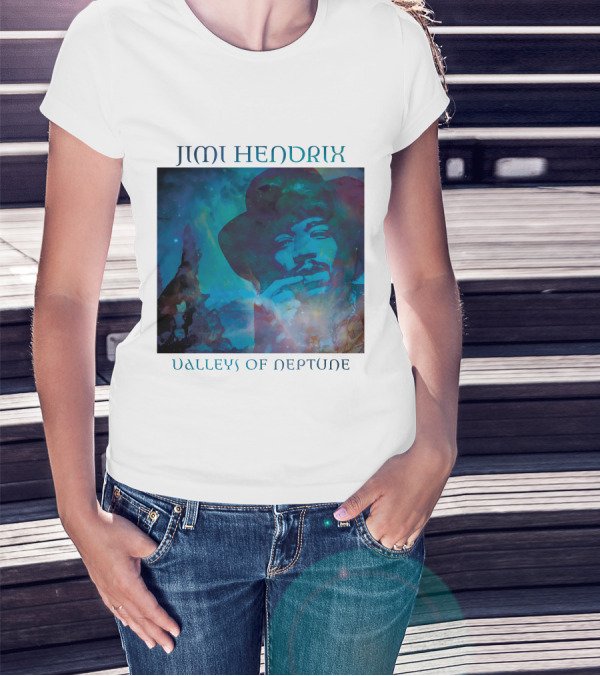 Jimi Hendrix Valleys Of Neptune Album T-Shirt