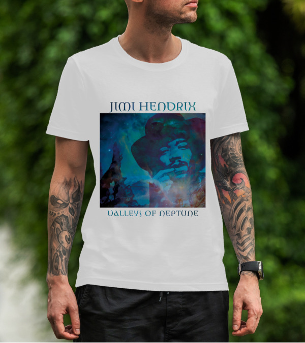 Jimi Hendrix Valleys Of Neptune Album T-Shirt
