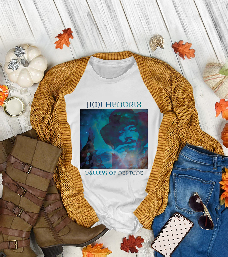 Jimi Hendrix Valleys of Neptune Album T-Shirt
