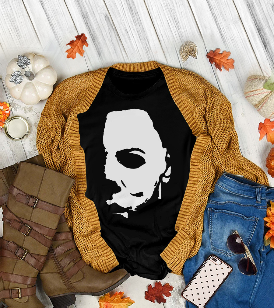 Michael Myers Halloween Iconic Horror Mask T-Shirt