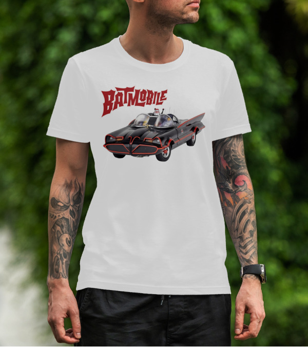 Batmobile Classic 1966 TV Series Car T-Shirt