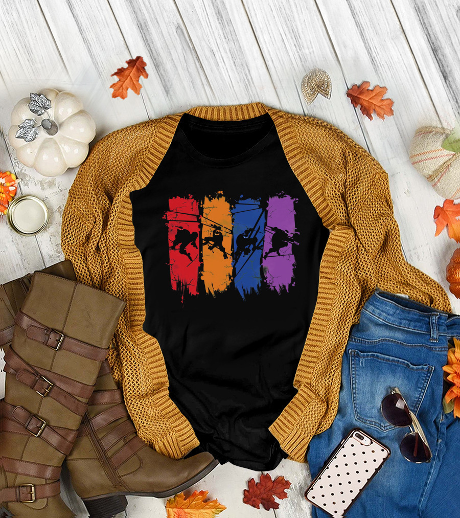 Teenage Mutant Ninja Turtles Colorful T-Shirt