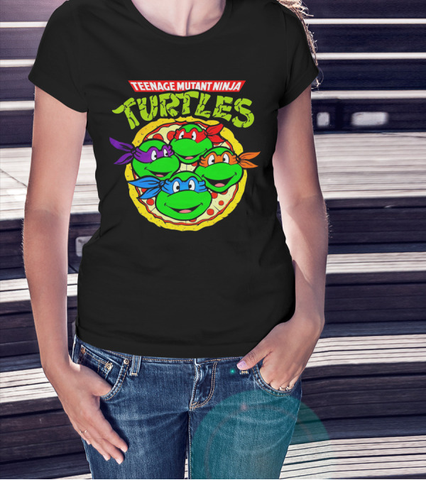 Teenage Mutant Ninja Turtles Pizza Party T-Shirt