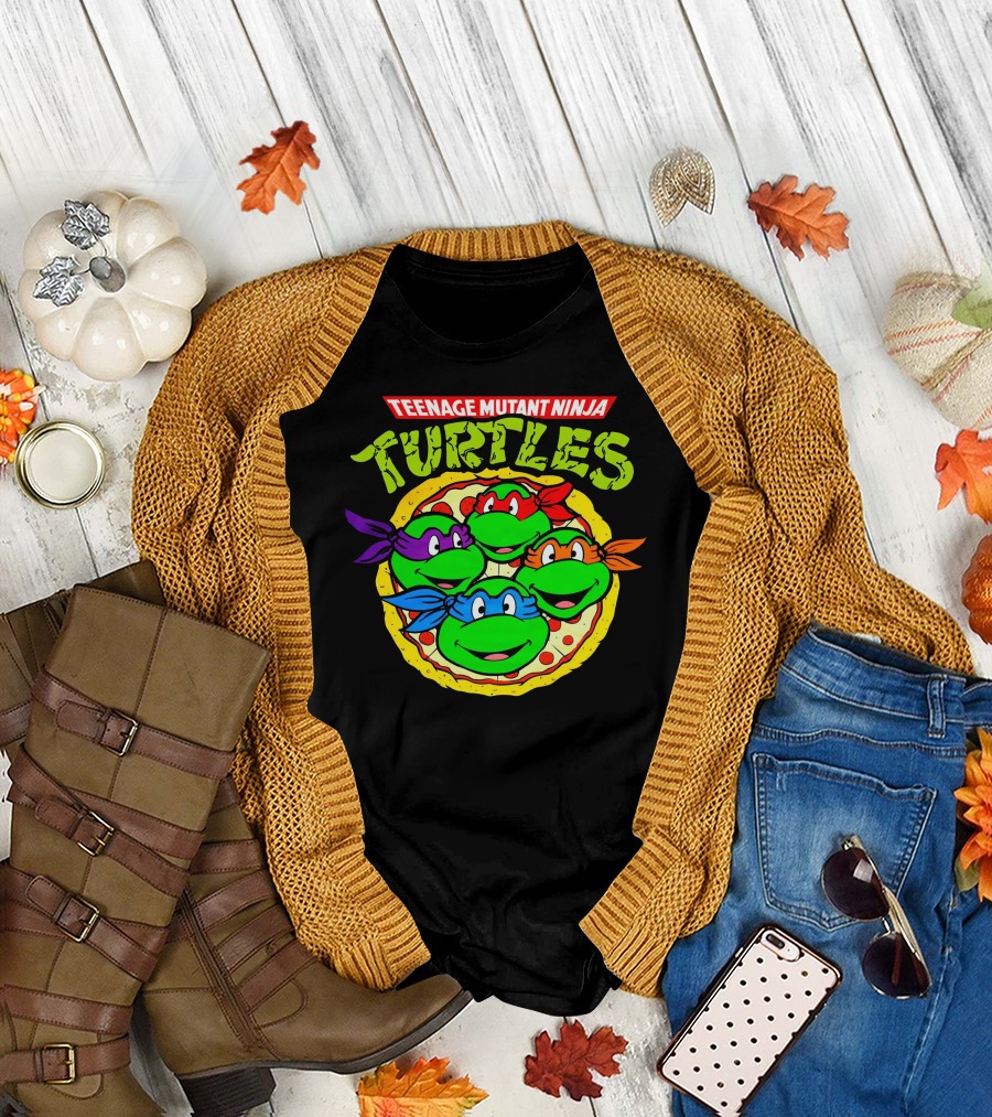 Teenage Mutant Ninja Turtles Pizza Party T-Shirt