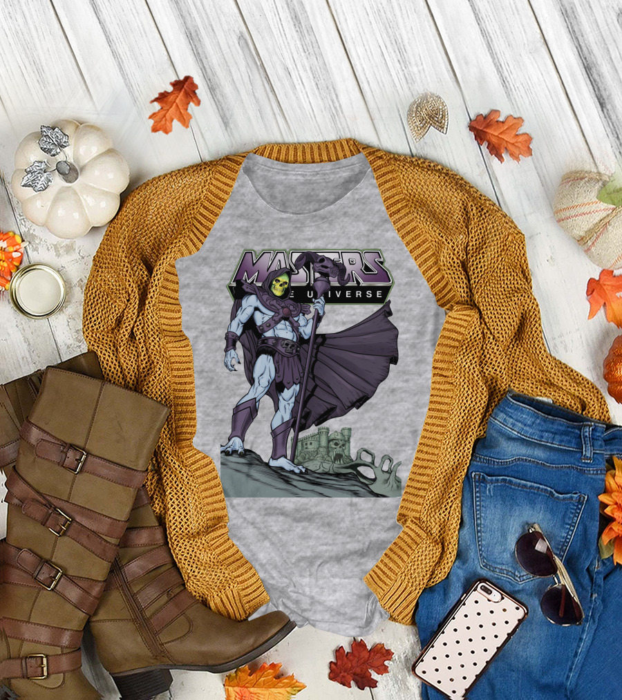 Masters of the Universe Skeletor with Castle Grayskull T-Shirt