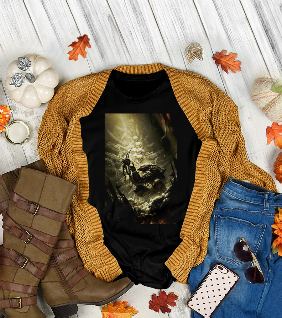 Predator Skull Throne Concept T-Shirt