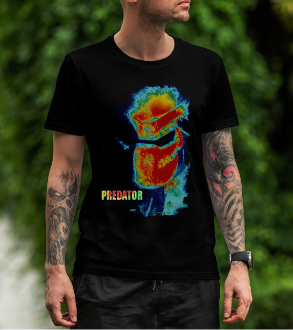 Predator Thermal Vision Heat Signature T-Shirt