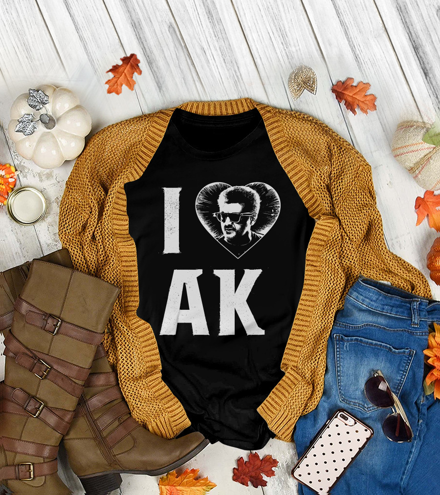 I Love AK Fully Filmy T-Shirt