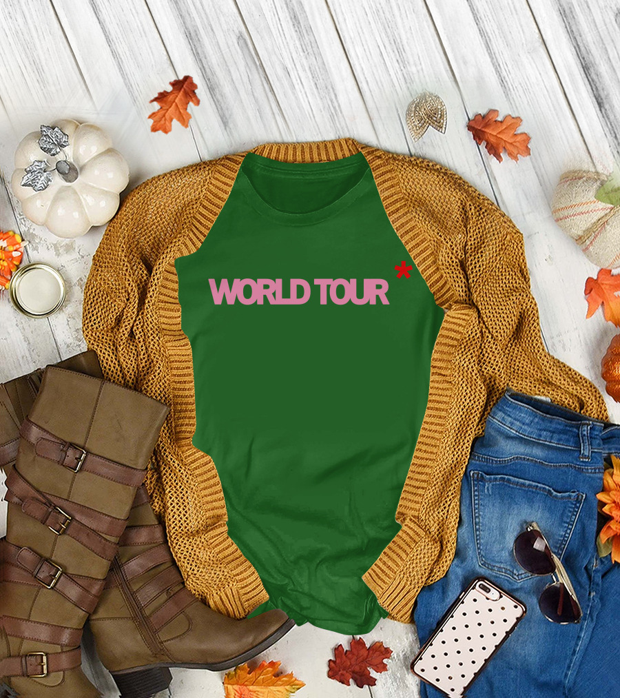 World Tour Justin Bieber Merch T-Shirt