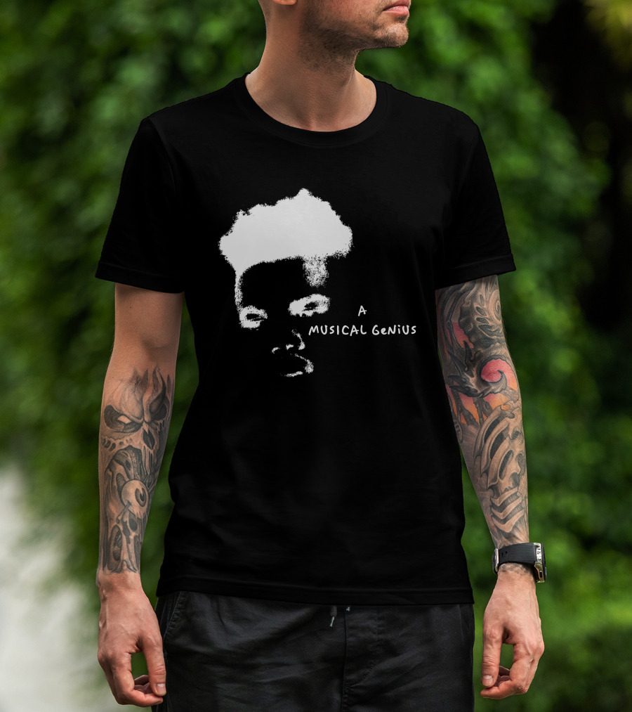 Baby Keem A Musical Genius Minimalist Stencil T-Shirt