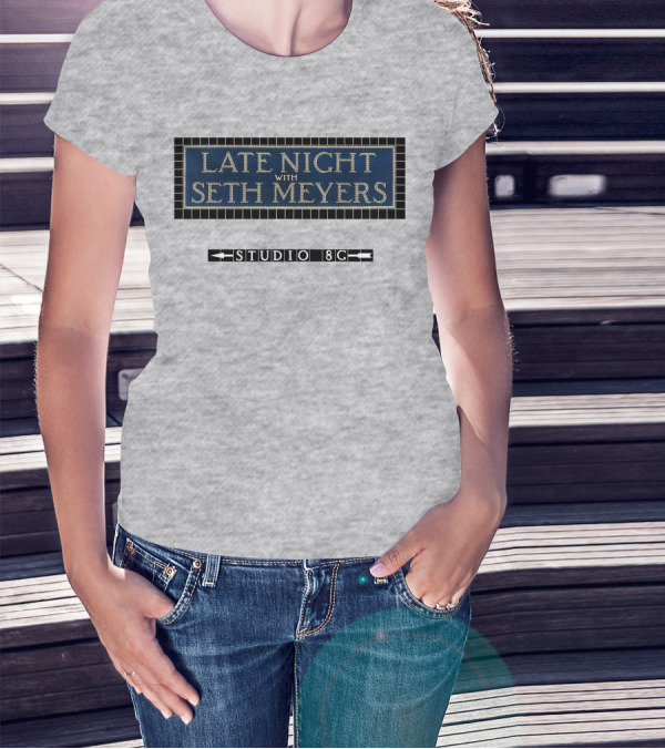 Late Night With Seth Meyers Studio 8G Subway T-Shirt