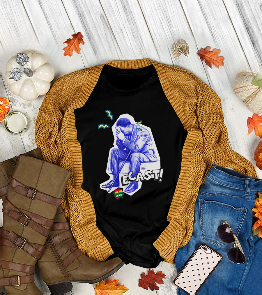 Enil Ecast Ghana Sitting Figure T-Shirt