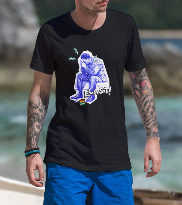 Enil Ecast Ghana Sitting Figure T-Shirt