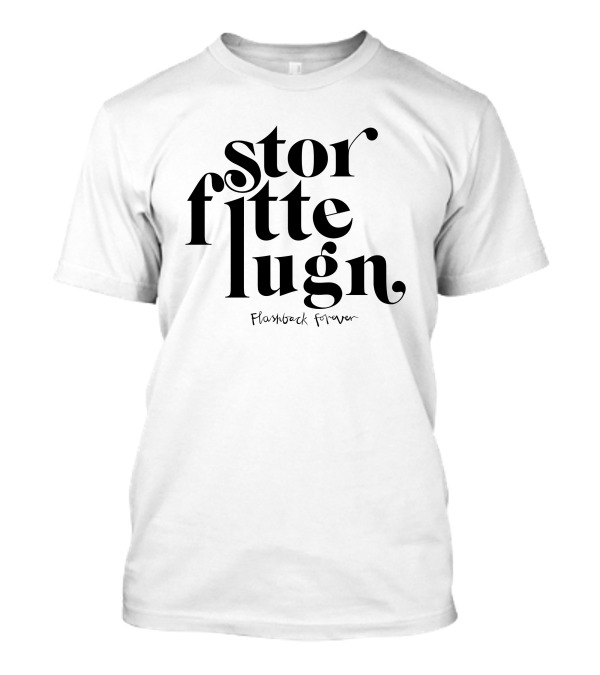 Stor Fitte Lugn Flashback Forever T-Shirt