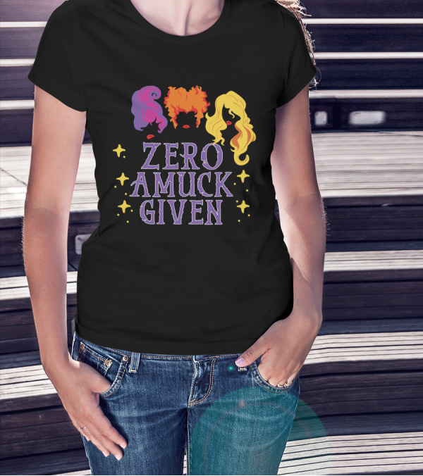 Zero Amuck Given Witch Sisters Halloween T-Shirt
