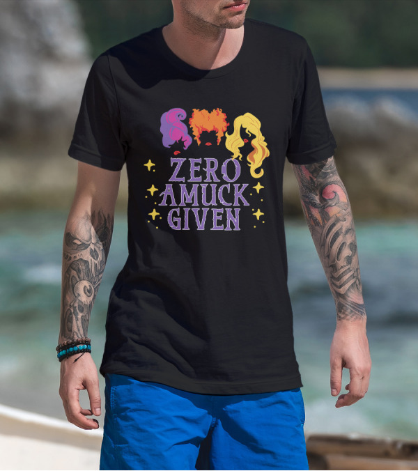 Zero Amuck Given Witch Sisters Halloween T-Shirt