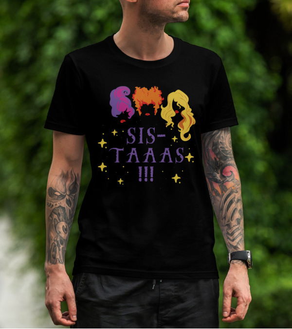 Sis Taaas Magic Hair Trio With Stars T-Shirt