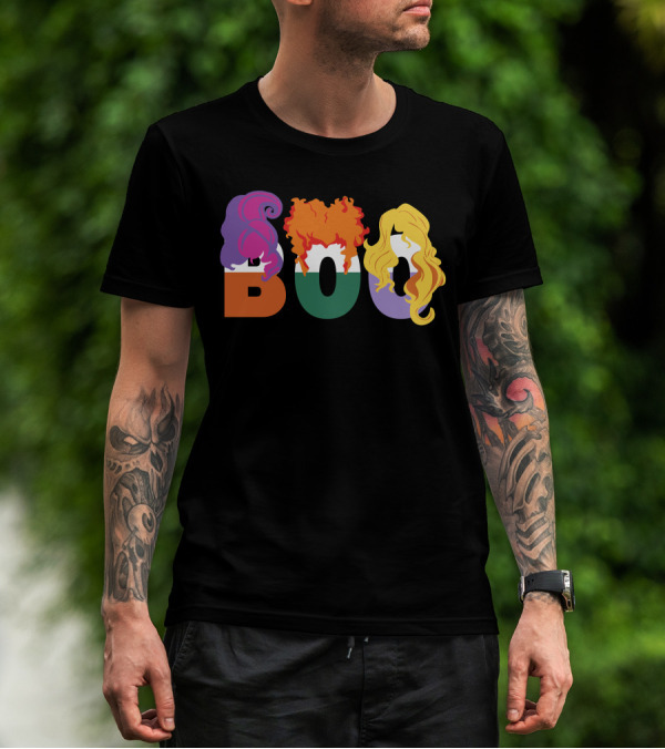 Boo HP01 Sanderson Sisters Halloween Hair T-Shirt