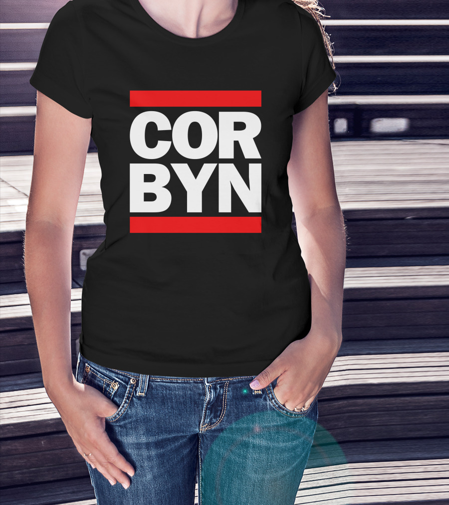 Fernando Morais Corbynista Corbyn Bold Red Lines T-Shirt