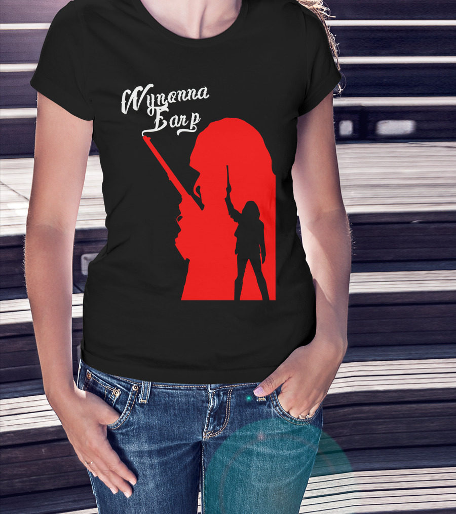 Wynonna Earp Silhouette With Gun T-Shirt