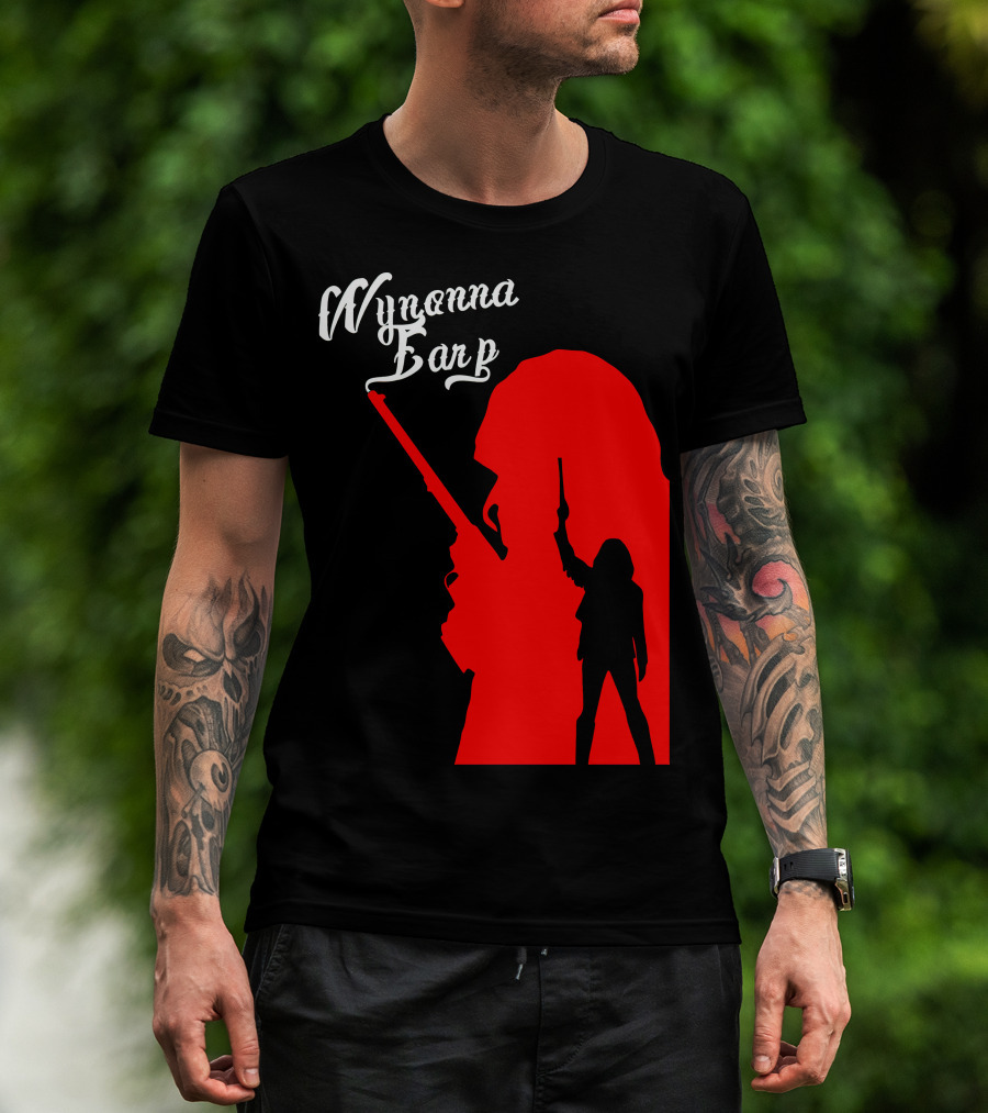 Wynonna Earp Silhouette With Gun T-Shirt