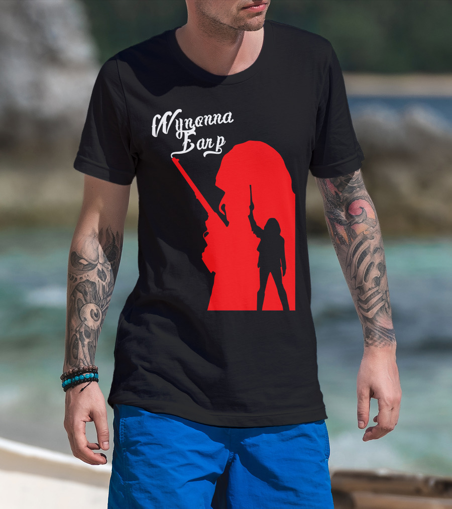 Wynonna Earp Silhouette With Gun T-Shirt