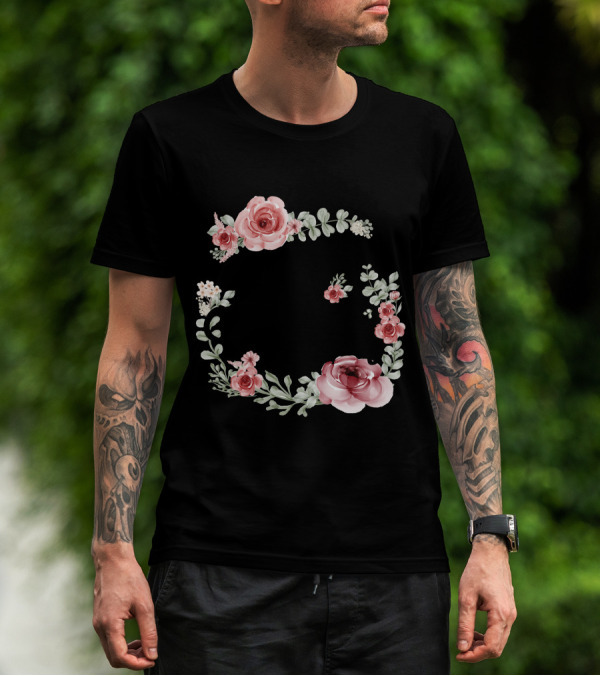In Everything Give Thanks Floral T-Shirt